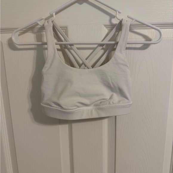 lululemon athletica Other - Lululemon white Cross-Back Energy Long Line Sports Bra 2